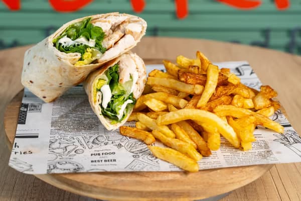 Caesar Wrap de pui